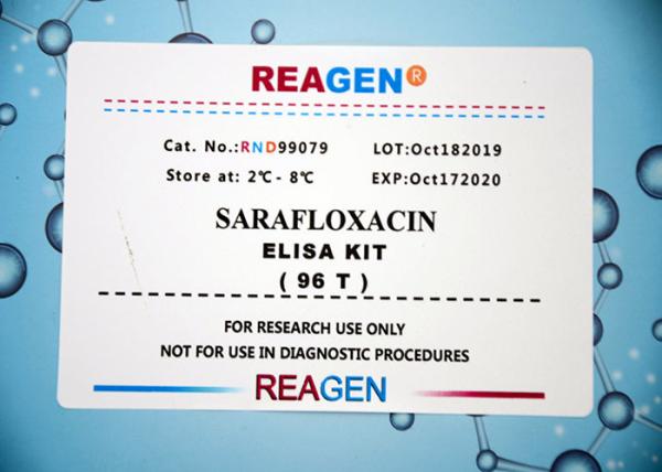 Sarafloxacin ELISA Drug Residue Test Kit Used For Sea Food / Safety Food
