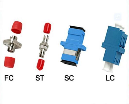 Fiber Optic Adapter FC ST SC LC Simplex / Duplex Metal Optical Adapters 0.2dB insertion loss