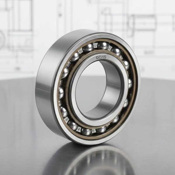 Open Single Row Angular Contact Bearing System Built with Chrome Steel GCr15 Ensuring Long Term Stability and Operation