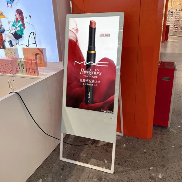 Finger Thick 32/43 Inch Super Slim LCD Display Advertising Player Digital Signage Totem