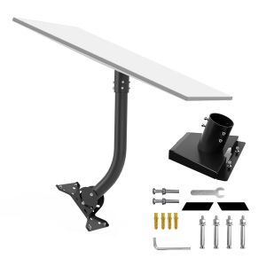 Starlink Gen 3 Pipe Mount Adapter Grey Pole Starlink V3 Pole Mount Kit for