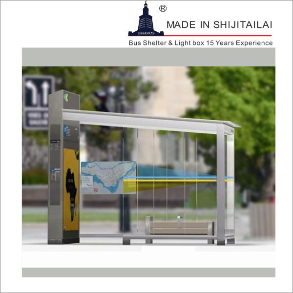 H3000mm Smart Bus Stop System