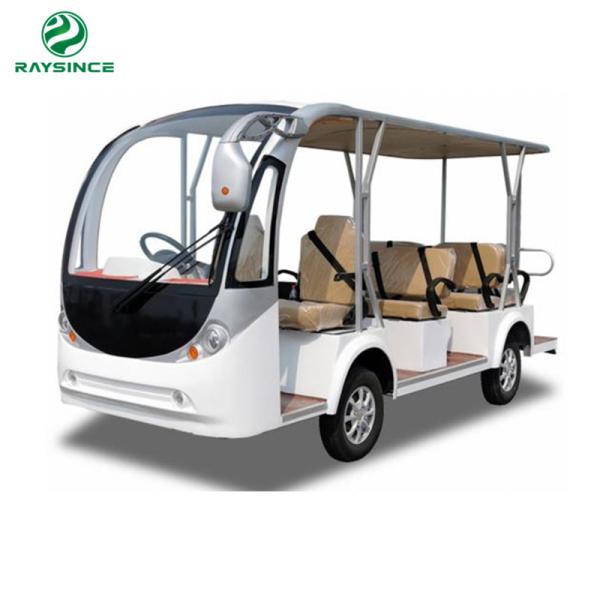 60V battery operated electric shuttle bus China factory supply cheap price electric sightseeing car  for sale