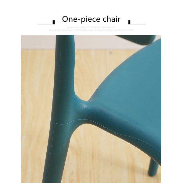 Adjustable Stackable PP Plastic Dining Chairs OEM