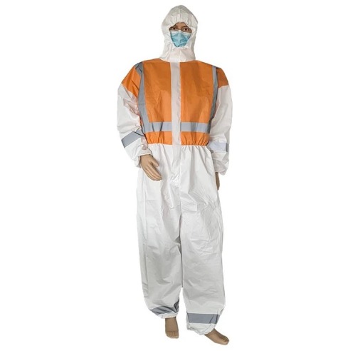 Hubei Haixin Cotton Polyester Hi-vis Coverall Working Uniform Electrician Custom Coverall for Men Scrub Suits Uniforms