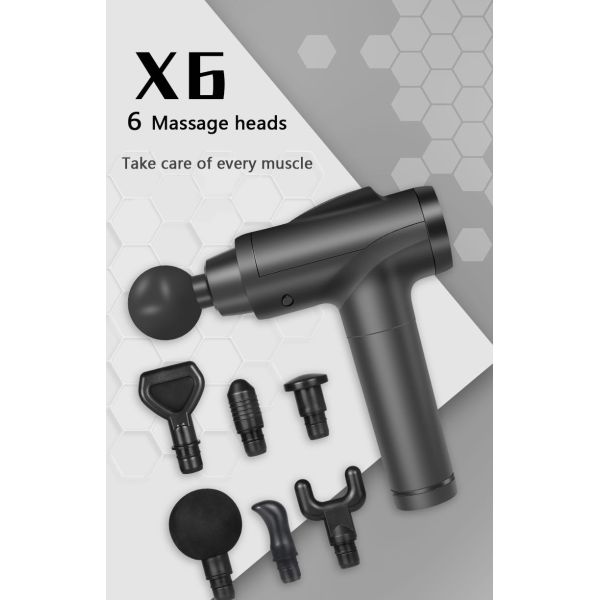 30 Speed Fascia Massage Gun Deep Tissue Percussion Massage Gun Touch Screen