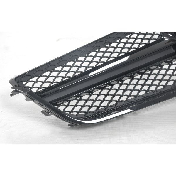 Black ABS Front Position Auto Grille Mercedes Benz AMG