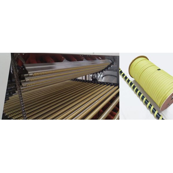 Glass tempering furnace roller ropes High Temperature Resistant Aramid Roller Sleeves