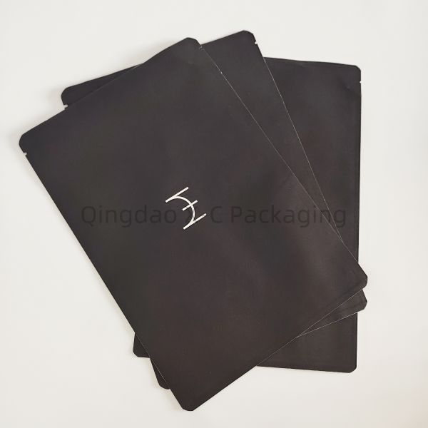 Custom Metallized Heat Seal Kraft Paper Bag With Easy Filling For Shopping