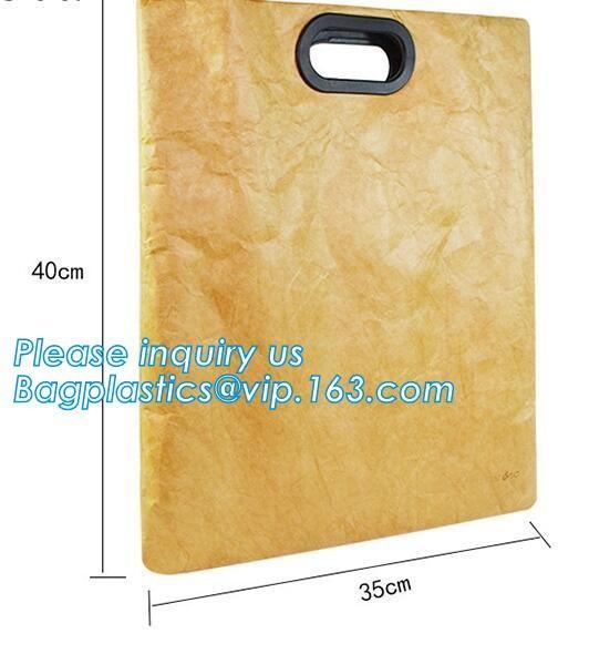 Durable Tyvek Lunch Bag, DUPONT PAPER, Foldable Insulated, Fibers Innovation Bag Thermal Bag Food Bags