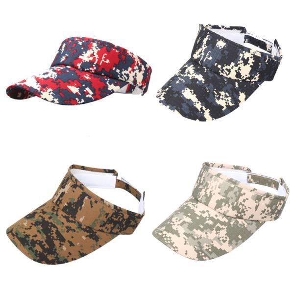 Viseiras de Sun do golfe das mulheres exteriores, Headwear ajustável da viseira de Sun do tênis