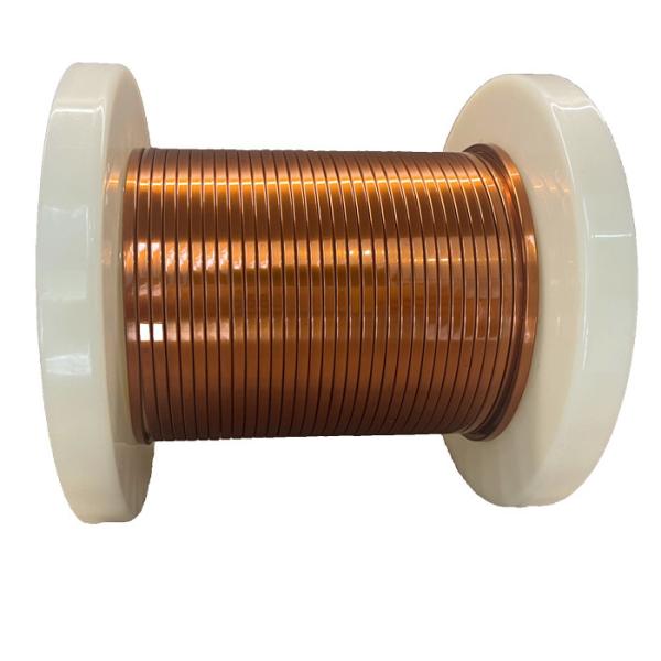 240℃ High PDIV Enamelled Rectangular Copper Winding Wires HEVW-240P For Good Heat Resistance And Good PDIV Performance