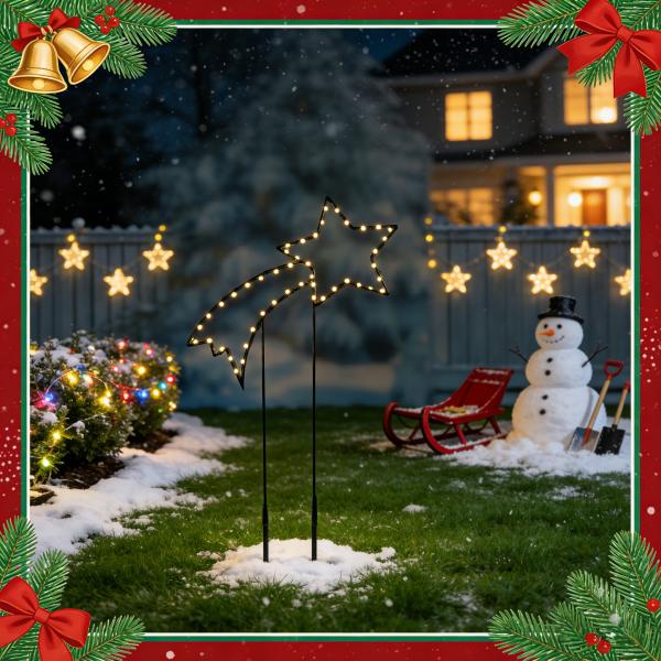 iron outdoor iron art decorative lights featuring s-shaped hook dimensions width 1.3 diameter 0.8 height 2.8 cm ideal for landscape and yard lighting