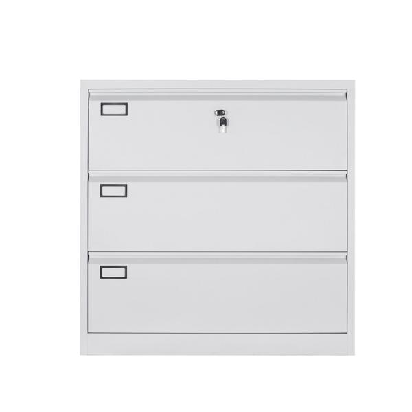 Stainless Steel 3 Drawer Kitchen Garage Cabinets Filing
