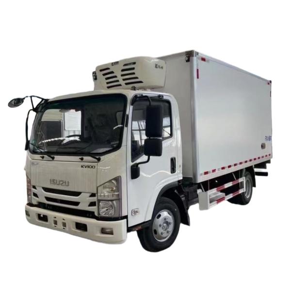 1SUZU 4*2 5 Tons Refrigerator Truck Freezer Refrigerator Box Transport Truck