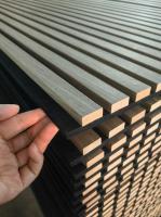 Panneau acoustique sonore moderne en PET Ardoises en bois MDF Veneur Panneau mural insonorisé