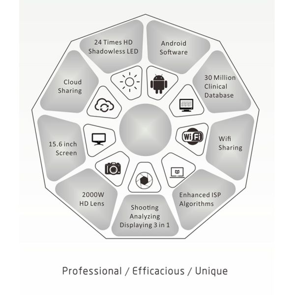 Skin Scanner AI Facial Skin Analyzer Professional Wrinkle Analysis With Multi Language