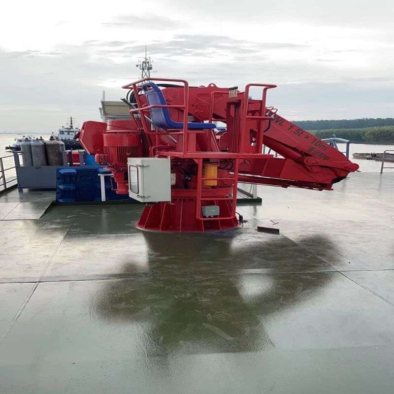 Корабль крана гавани складной руки мобильный установил SGS CE крана