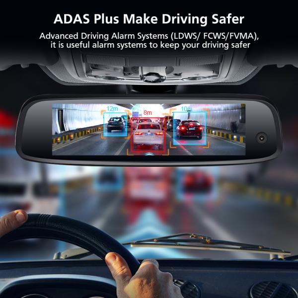 1280x400 IPS touch screen 3 Cameras Android 5.1 4G Car DVR