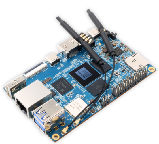 Доски RK3588S 2.4GHz развития Pi 5B 64Bit руки оранжевые для вычислять облака