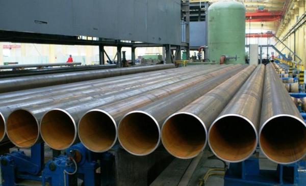 Ss 304 Stainless Steel Welded Tube Astm A554 Lsaw Steel Pipe For Gas Water Project
