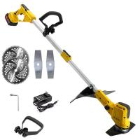 Máquina de corte de árvores de pequeno porte de 24 V Trimmer de ervas daninhas de aço elétrico