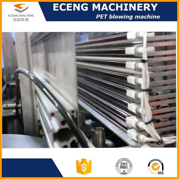 2 Cavity Automatic Blowing Machine For 500ml - 2500ml Plastic Oil Bottle