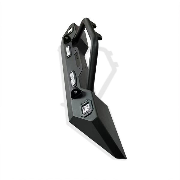Off Road 4x4 Accessories Bull Bar Black Steel For Front Bumper Bull Bar Nudge Bar For Jeep Wrangler