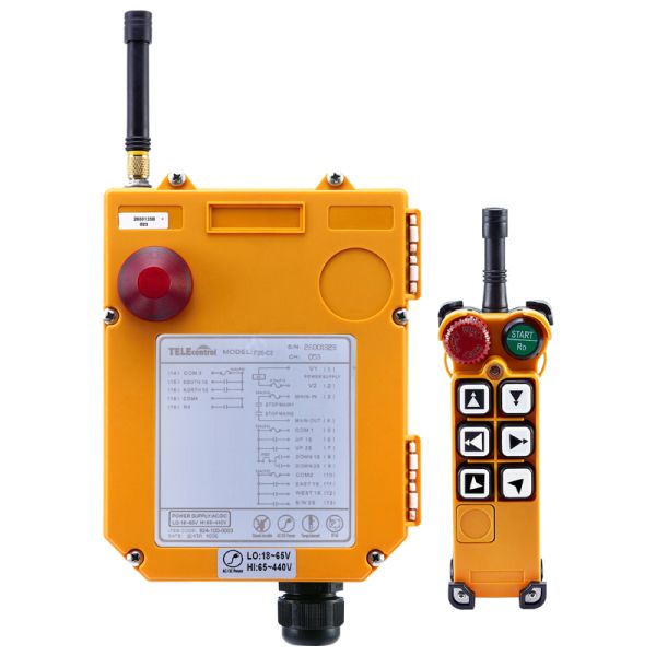 FCC CE Handheld Overhead Crane Wireless Remote Control F26-C2 Eot Crane Radio Remote