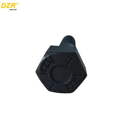 Smooth Finish Excavator Track Bolts High Durability For Excavator Parts