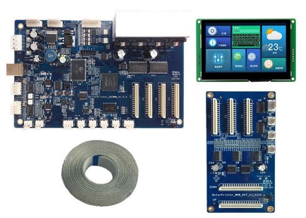 Kit de placa de impressora Inkjet de cabeça única DX7 para impressora de parede impressora fotográfica