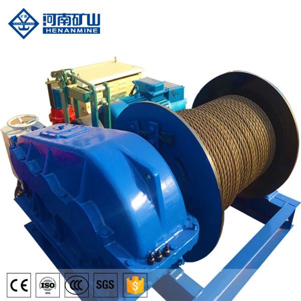 Light Duty Maneuverable Electric Wire Rope Winch 6 Ton Weight For Warehouse