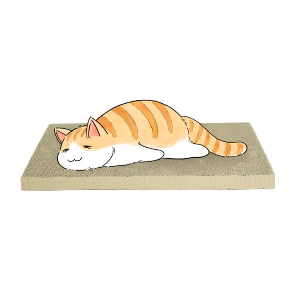 Rectangle Cat Scratchers Made of Eco Friendly Corrugated Paper for Cats to Grind Claws