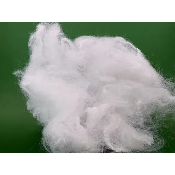 Virgin Solid Raw White Polyester Staple Fiber 15D*64mm for Hard Mattress