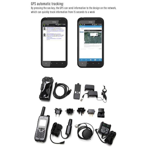 Iridium 9575 Satellite Telephone with Global Signal Coverage and Call Privacy Walkie Talkie