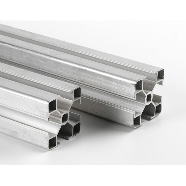 T Slot Shaped Channel Aluminium T Track Extrusion Profile 40x40 Industrial Aluminium Extruded Section