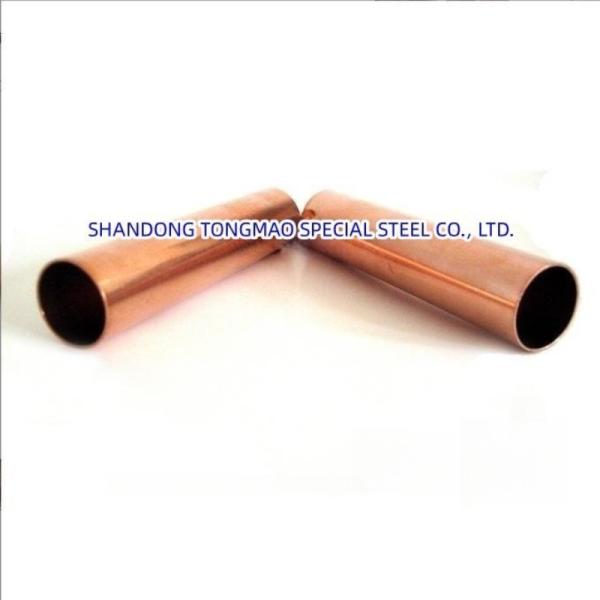 0.3-3mm Bright Uninterrupted Copper Straight Pipe For Efficient Heater Water Supply