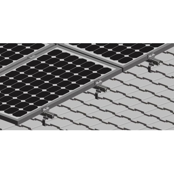 One For All Unique Solar Roof Clamps Light Weight And Innovative Design For Pitched Roof