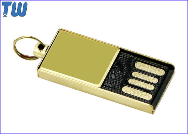 Golden Tiny Metal UDP Chip 128GB USB Memory Stick Thumb Drives