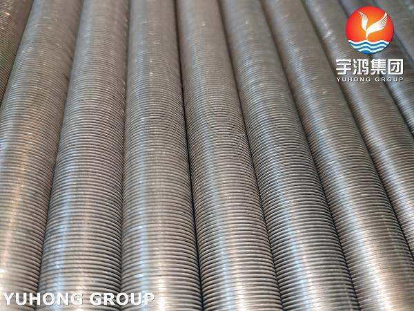 Gr.1 ASTM A333 Alloy Steel Seamless Low Fin Tube Pipe For Heat Transfer