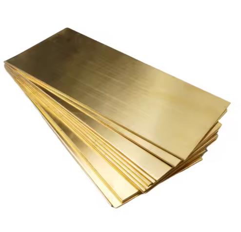 0.5mm-5mm Brass Decorative Copper Plate With Cutting Processing Service
