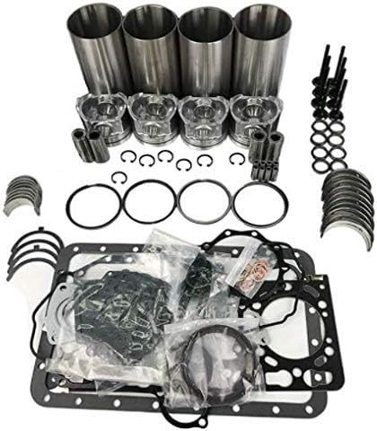 Excavator Overhaul and Renovation Kit Valves Compatible SUNORO 4D31 4D31T Engine Mitsubishi FE FG Truck Engine Overhaul