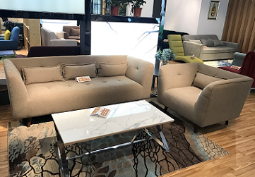 Simple Home Living Room Furniture Single Seat 980 * 840 * 800mm