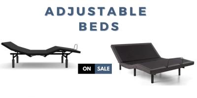 Metal King Size Electric Adjustable Bed With Wireless Remote Control