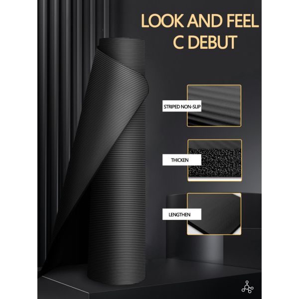 20MM Thick Home Fitness Exercise NBR  Non Slip Yoga Mat For Pilates Gymnastics