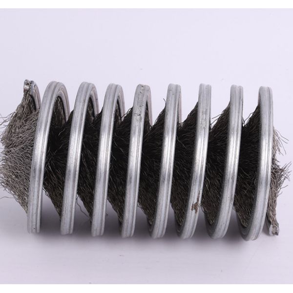 Industrial Spring Brush Steel Wheel Winding Derusting Polishing Brush Cleaning Derusting