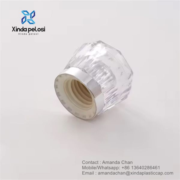 На заказ роскошные кристаллические парфюмерные крышки пластиковые крышки