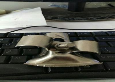 Galvanised J / M Steel Grating Clips Fastener  Stainless Steel Surface
