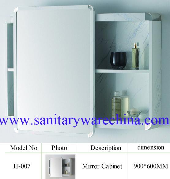 Aluminum Mirror Cabinet /Home Decoration Furniture H-007 900x600