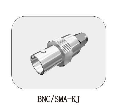 Peso leve adaptador reto BNC fêmea de um RF de 50 ohms ao adaptador coaxial de SMA